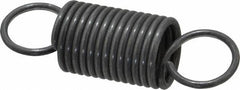 Made in USA - 3/4" OD, 27.61 Lb Max Load, 3.83" Max Ext Len, 0.08" Wire Diam Spring - 17.02 Lb/In Rating, 4.9 Lb Init Tension, 2-1/2" Free Length - Americas Industrial Supply
