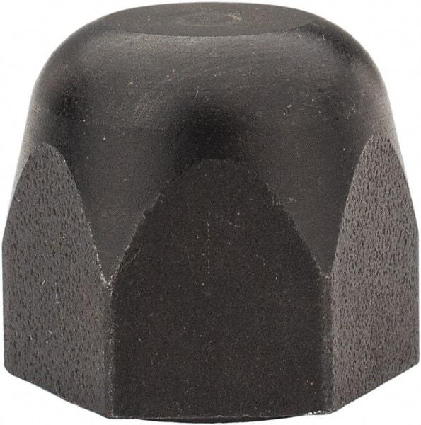 Morton Machine Works - 3/8-16" UNC, 3/4" Width Across Flats, Black Oxide Finish, Steel Acorn Nut - 3/4" Overall Height, TCMAI - Americas Industrial Supply