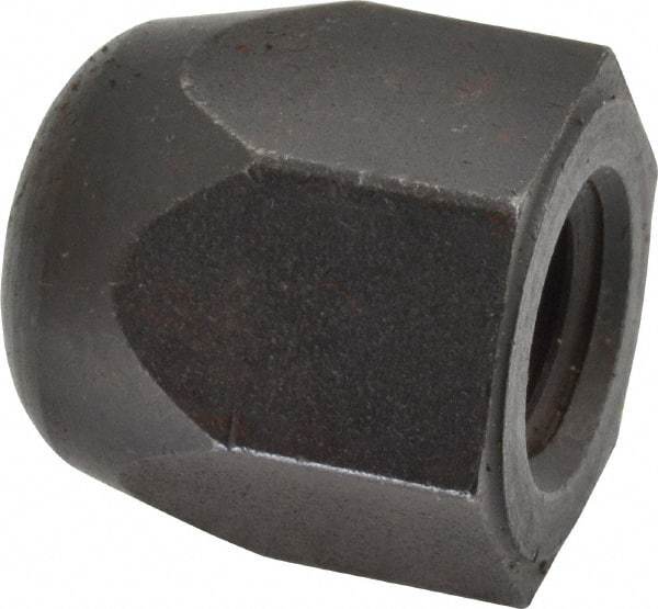 Morton Machine Works - 5/8-11" UNC, 1-1/16" Width Across Flats, Black Oxide Finish, Steel Acorn Nut - 1-3/16" Overall Height, TCMAI - Americas Industrial Supply