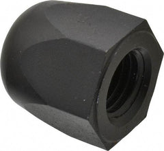 Morton Machine Works - 3/4-10" UNC, 1-1/4" Width Across Flats, Black Oxide Finish, Steel Acorn Nut - 1-3/8" Overall Height, TCMAI - Americas Industrial Supply