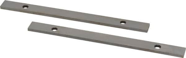 Value Collection - 6" Long x 1/2" High x 1/8" Thick, Tool Steel Parallel - 0.0002" Parallelism, Sold as Matched Pair - Americas Industrial Supply