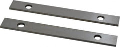 Value Collection - 6" Long x 3/4" High x 1/8" Thick, Tool Steel Parallel - 0.0002" Parallelism, Sold as Matched Pair - Americas Industrial Supply