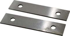 Value Collection - 6" Long x 1-3/8" High x 1/8" Thick, Tool Steel Parallel - 0.0002" Parallelism, Sold as Matched Pair - Americas Industrial Supply