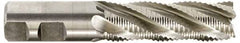 Hertel - 1" Diam, Coarse Pitch, 6" LOC, 5 Flute Cobalt Roughing Square End Mill - Uncoated, 8-1/2" OAL, 1" Shank Diam, Single End, 30° Helix - Americas Industrial Supply
