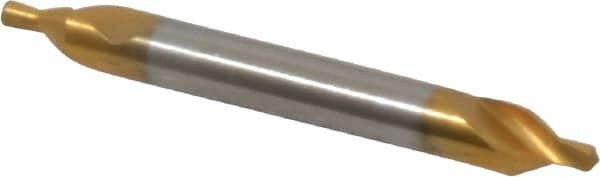 Guhring - 1.6mm Body Diam, 60°, 35.5mm OAL, High Speed Steel Spotting Drill - Americas Industrial Supply