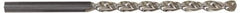 Guhring - Letter Z, 130° Point, Parabolic Flute, High Speed Steel Taper Length Drill Bit - Bright Finish, 4-3/4" Flute Length, 7-1/4" OAL, Series 535 - Americas Industrial Supply