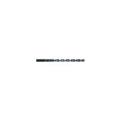 Taper Length Drill Bit: 0.1280″ Dia, 130 ° Bright/Uncoated, 4.25″ OAL, RH Cut, Parabolic Flute, Cylindrical Shank, Series 535