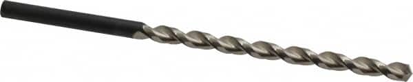 Taper Length Drill Bit: 0.2362″ Dia, 130 ° Bright/Uncoated, RH Cut, Parabolic Flute, Cylindrical Shank, Series 535