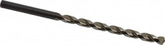 Guhring - 7.9mm, 130° Point, Parabolic Flute, High Speed Steel Taper Length Drill Bit - Bright Finish, 4-19/64" Flute Length, 6-1/2" OAL, Series 535 - Americas Industrial Supply
