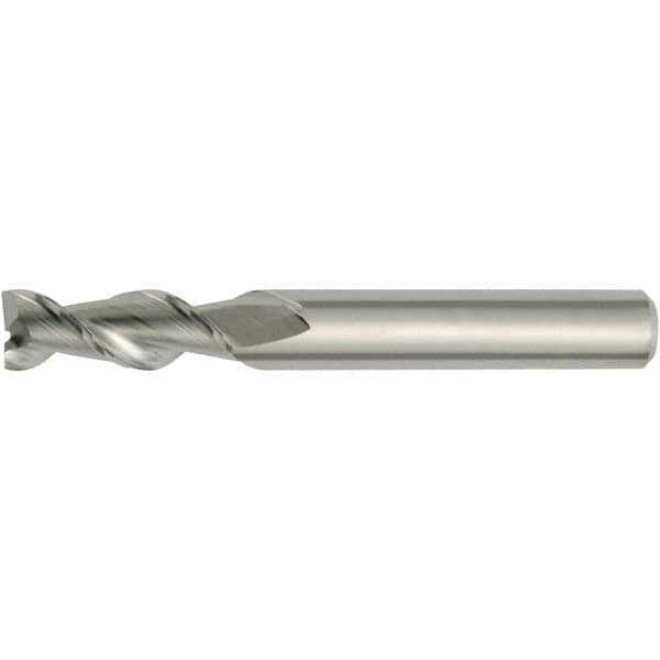 Kennametal - 0.63", 2 Flute, Single End, Solid Carbide, Corner Chamfer End Mill - 89mm OAL, 45° Helix, Right Hand Flute, 32mm LOC, Right Hand Cut - Americas Industrial Supply