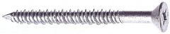 Red Head - 3/16" Diam, 2-1/4" OAL, Phillips Drive, Concrete Screw & Masonry Fastener - Stainless Steel, Climashield Finish, Includes Drill Bit - Americas Industrial Supply