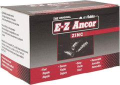 Buildex - #8 Screw, 1/2" Diam, 1-5/8" Long, 3/8 to 3/4" Thick, Self Drilling Drywall & Hollow Wall Anchor - Zinc Plated, Zinc, Grade 3, Use in Drywall - Americas Industrial Supply