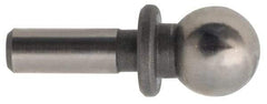 Gibraltar - 1/2" Ball Diam, 5/16" Shank Diam, Steel Inspection Tooling Ball - Press-Fit Shank, 1-1/2" Ball Center to Shank Bottom - Americas Industrial Supply