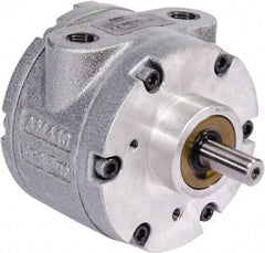 Gast - 1.7 hp Reversible Face Air Actuated Motor - 0:00 Gear Ratio, 3,000 Max RPM, 1.12" Shaft Length, 1/2" Shaft Diam - Americas Industrial Supply