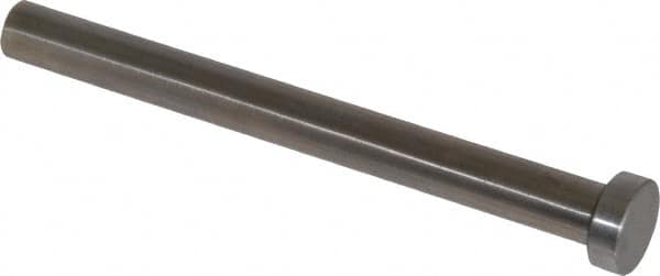 Gibraltar - 9mm Pin Diam, 14mm Head Diam x 5mm Head Height, 100mm OAL, Straight Ejector Pin - Steel, 95mm Pin Length - Americas Industrial Supply