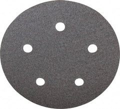 Norton - 5" Diam, 80 Grit, Aluminum Oxide Hook & Loop Disc - Medium Grade, Coated, B Weight Paper Backing, Series A275 - Americas Industrial Supply