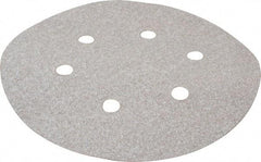 Norton - 6" Diam, 80 Grit, Aluminum Oxide Hook & Loop Disc - Medium Grade, Coated, B Weight Paper Backing, Series A275 - Americas Industrial Supply
