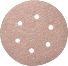 Norton - 6" Diam, 800 Grit, Aluminum Oxide Hook & Loop Disc - Extra Fine Grade, Coated, B Weight Paper Backing, Series A275 - Americas Industrial Supply