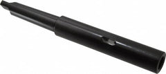 Scully Jones - MT2 Inside Morse Taper, MT3 Outside Morse Taper, Extension Sleeve - Hardened & Ground Throughout, 6-1/4" Projection, 1.19" Body Diam - Exact Industrial Supply