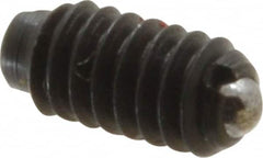 TE-CO - 5-40, 0.062" Ball Diam, 1/4" Body Length, 0.02" Max Ball Reach, Threaded Ball Plunger - Americas Industrial Supply