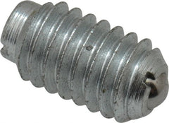 TE-CO - 5/16-18, 0.156" Ball Diam, 37/64" Body Length, 0.04" Max Ball Reach, Threaded Ball Plunger - Americas Industrial Supply