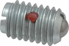 TE-CO - 1/2-13, 0.281" Ball Diam, 3/4" Body Length, 0.072" Max Ball Reach, Threaded Ball Plunger - Americas Industrial Supply