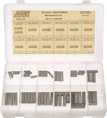 Value Collection - Key & Keyway Assortments Type: Keyway Maintenance Kit Number of Pieces: 58 - Americas Industrial Supply