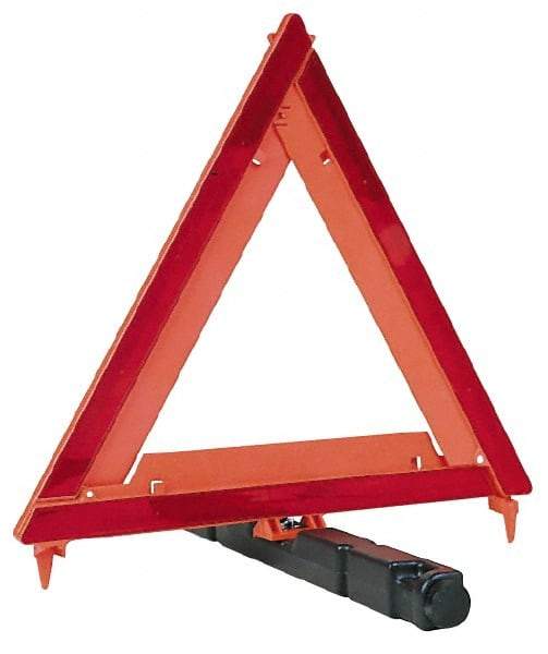 Peterson - 3 Piece Red Triangle Warning Kit - Plastic - Americas Industrial Supply