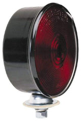 Peterson - 4-1/4" Diam, Red Lens & Reflector - Plastic - Americas Industrial Supply