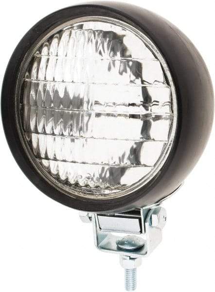 Peterson - 4-3/4" Diam, Clear Lens & Reflector - Rubber, 12 Volt - Americas Industrial Supply