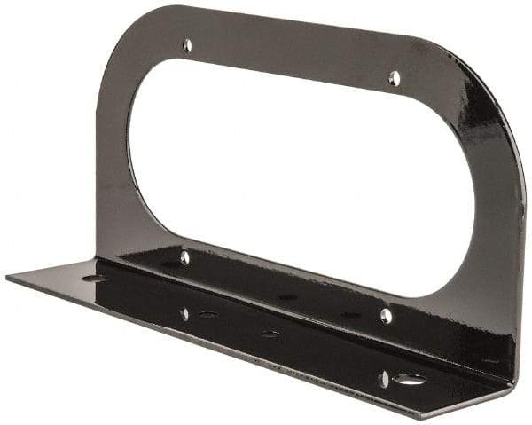 Peterson - 8-1/4" Long x 4" Wide, Black Lens & Reflector - Steel - Americas Industrial Supply