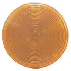 Lens & Reflectors; Reflector Type: Reflector; Replacement Lens; Voltage: 12; Overall Thickness: 2.06 in; 52 mm; Material: Plastic; Color: Red; Reflector Shape: Round; Mount Type: Grommet; Standards: D.O.T.; California Proposition 65; Diameter (Inch): 4-1/