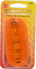 Peterson - 4-1/8" Long x 2" Wide, Amber Lens & Reflector - Plastic, 12 Volt - Americas Industrial Supply