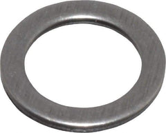 Precision Brand - 0.032" Thick, 1/4" Inside x 0.366" OD, Shortening Shim - 1/4" Screw, 1075 Spring Steel - Americas Industrial Supply