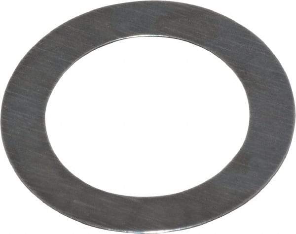 Precision Brand - 0.005" Thick, 3/8" Inside x 0.557" OD, Shortening Shim - 3/8" Screw, 1095 Spring Steel - Americas Industrial Supply