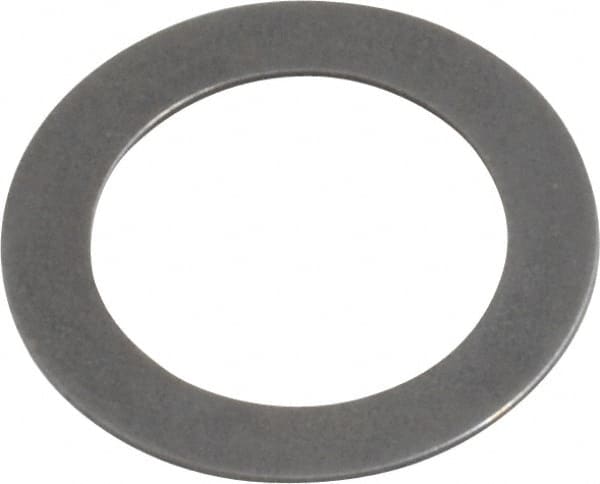 Precision Brand - 0.015" Thick, 3/8" Inside x 0.557" OD, Shortening Shim - 3/8" Screw, 1075 Spring Steel - Americas Industrial Supply