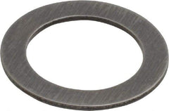 Precision Brand - 0.032" Thick, 1/2" Inside x 0.738" OD, Shortening Shim - 1/2" Screw, 1075 Spring Steel - Americas Industrial Supply
