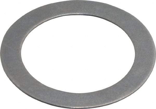 Precision Brand - 0.015" Thick, 5/8" Inside x 0.87" OD, Shortening Shim - 5/8" Screw, 1075 Spring Steel - Americas Industrial Supply