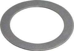 Precision Brand - 0.015" Thick, 5/8" Inside x 0.87" OD, Shortening Shim - 5/8" Screw, 1075 Spring Steel - Americas Industrial Supply