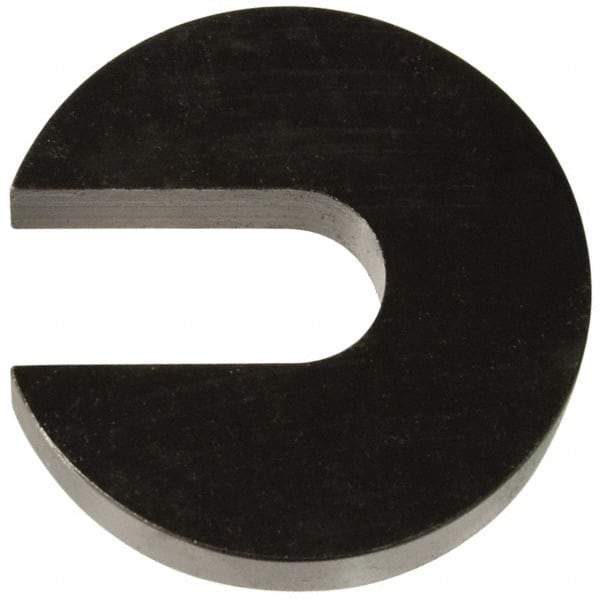 Gibraltar - 5/16 or 3/8" Bolt, 3/8" Thick, Black Oxide Finish, Case Hardened Steel C Washer - Grade 12L14, 13/32" Inside & 1-3/4" OD - Americas Industrial Supply