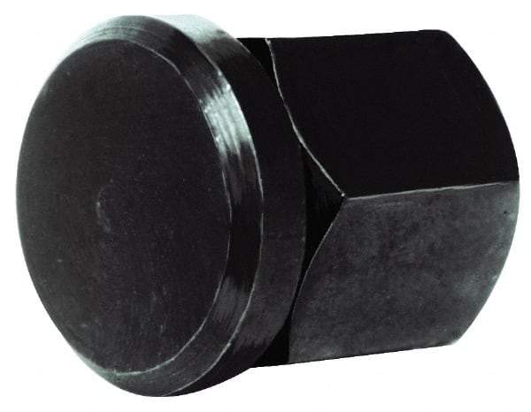 Gibraltar - 5/8-11, Black Oxide Finish, Steel Swivel Hex Nut - 7/8" Pad, 3/4" Wide x 27/32" High x 7/16" Deep - Americas Industrial Supply