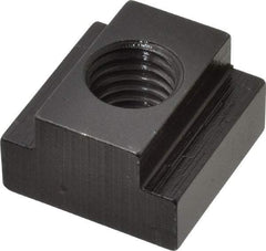 TE-CO - 5/8-11 Blind Tapped T Slot Nut - 3/4" Slot Width, 1-1/4 x 15/32" Base Width x Height, 1-1/4 x 3/4" OAL x Height - Americas Industrial Supply