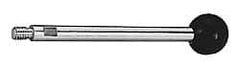 Gibraltar - 5/16-18 Stem, 0.39" Shaft Diam, Gear Lever Arm (Shaft Only) - 7/16" Thread Length, Steel Shaft - Americas Industrial Supply