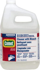 Comet USA LLC - 1 Gal Jug Liquid Bathroom Cleaner - Unscented Scent, Disinfectant, General Purpose Cleaner - Americas Industrial Supply