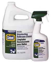 Comet USA LLC - 32 oz Spray Bottle Liquid Bathroom Cleaner - Citrus Scent, Disinfectant, General Purpose Cleaner - Americas Industrial Supply