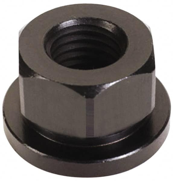 TE-CO - 5/16-24, 3/4" Flange Diam, 3/8" High, 9/16" Across Flats, Flange Nut - Americas Industrial Supply