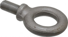 Made in USA - Steel, M16x2.00 Thread, Fixed Lifting Eye Bolt - Exact Industrial Supply