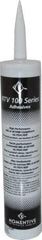 Momentive Performance Materials - 10.1 oz Tube Silver RTV Silicone Joint Sealant - 400°F Max Operating Temp, 20 min Tack Free Dry Time, 24 hr Full Cure Time, Series RTV100 - Americas Industrial Supply