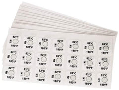 Tempil - 93°C Temp Indicating Label - 1 Rating - Americas Industrial Supply