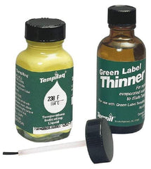 Tempil - 1,250°F Temp Indicating Liquid - 2 Ounce Container, 677°C - Americas Industrial Supply